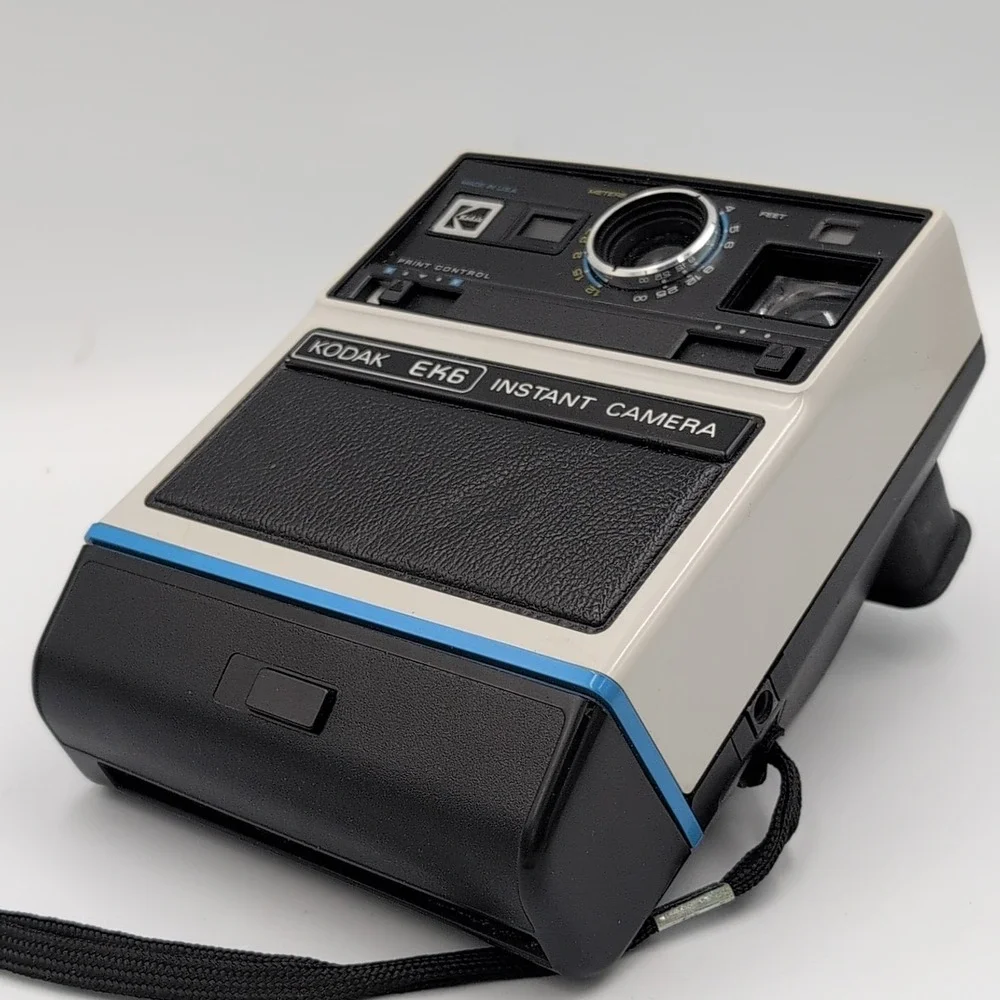 Vintage Kodak EK6 Instant Camera Instant‎ Print Film Camera in Box